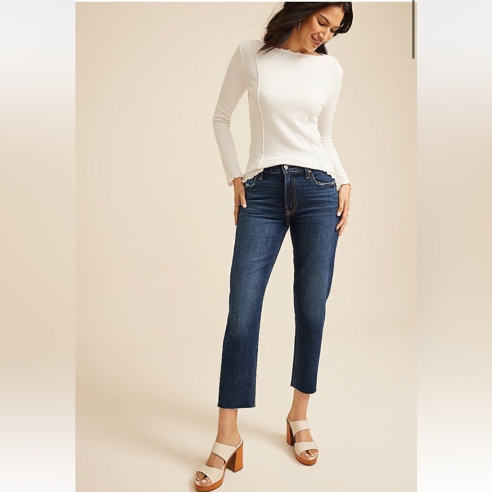 NWT Goldie Blues Cheeky Taper Ankle Original Fit High Rise Jeans Size 10 Regular